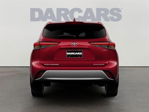 Ruby Flare Pearl 2026 Toyota Highlander Hybrid Platinum