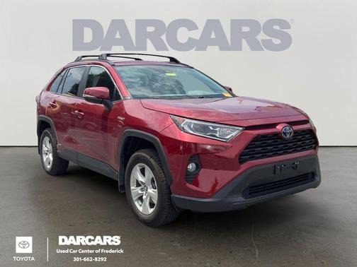 Ruby Flare Pearl 2019 Toyota RAV4 Hybrid XLE