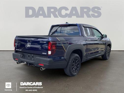 Obsidian Blue Pearl 2023 Honda Ridgeline RTL-E