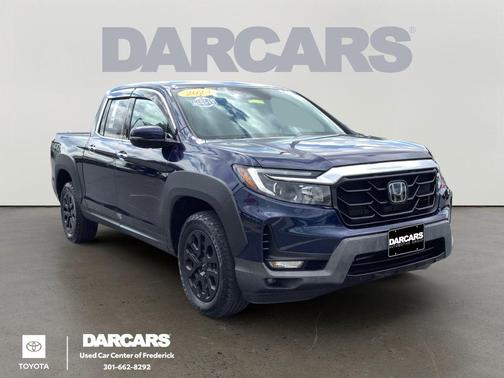 Obsidian Blue Pearl 2023 Honda Ridgeline RTL-E