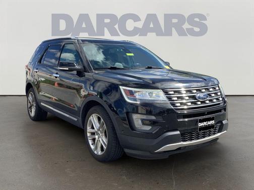 Shadow Black 2017 Ford Explorer Limited