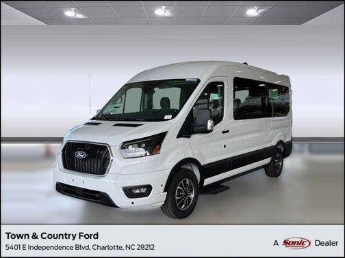Oxford White 2026 Ford Transit-350 XLT