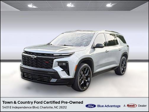 Sterling Gray Metallic 2024 Chevrolet Traverse RS