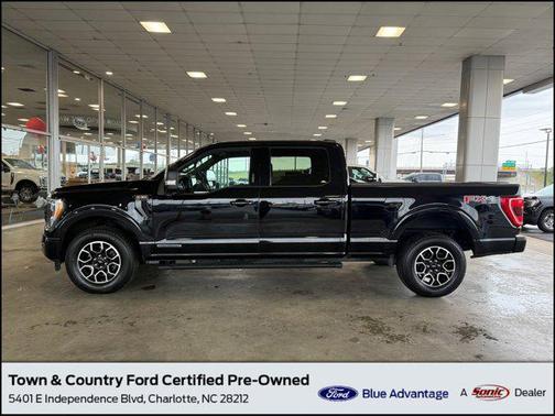 AGATE BLACK METALLIC 2021 Ford F-150 XLT