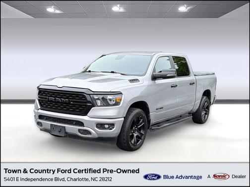 Billet Silver Metallic Clearcoat 2023 RAM 1500 Big Horn/Lone Star