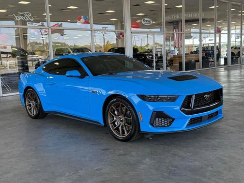 GRABBER BLUE METALLIC 2025 Ford Mustang GT Premium