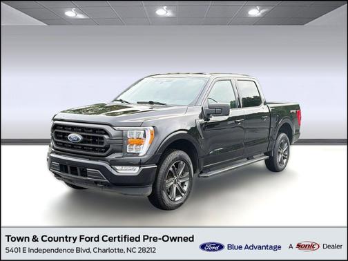 AGATE BLACK METALLIC 2023 Ford F-150 XLT