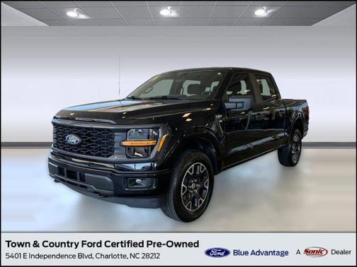 AGATE BLACK METALLIC 2024 Ford F-150 STX