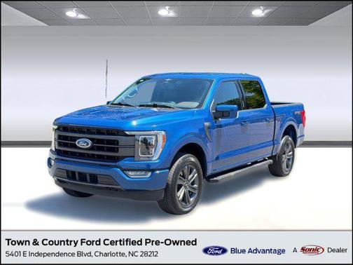 ATLAS BLUE METALLIC 2023 Ford F-150 Lariat