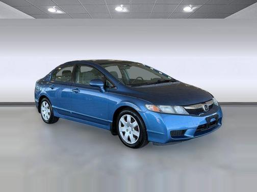 Blue 2009 Honda Civic LX