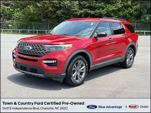 RAPID RED MET TINTED CC 2022 Ford Explorer XLT