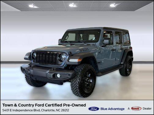 Anvil Clear Coat 2024 Jeep Wrangler Willys