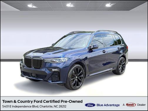 Tanzanite Blue II Metallic 2022 BMW X7 xDrive40i