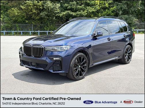 Tanzanite Blue II Metallic 2022 BMW X7 xDrive40i