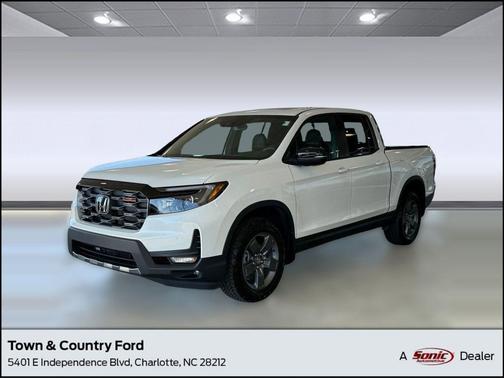Platinum White Pearl 2025 Honda Ridgeline TrailSport