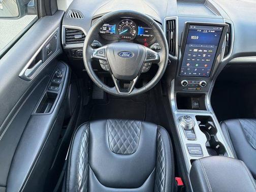 CARBONIZED GRAY 2024 Ford Edge Titanium
