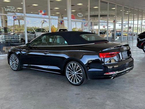 Mythos Black Metallic/Black Roof 2018 Audi A5 2.0T Prestige