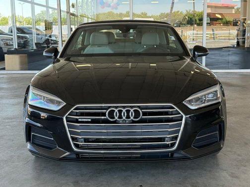 Mythos Black Metallic/Black Roof 2018 Audi A5 2.0T Prestige