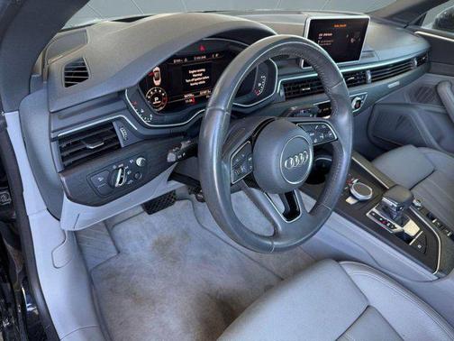 Mythos Black Metallic/Black Roof 2018 Audi A5 2.0T Prestige