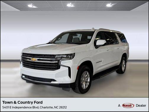 Summit White 2024 Chevrolet Suburban LT