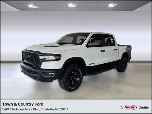 Bright White Clearcoat 2025 RAM 1500 Rebel