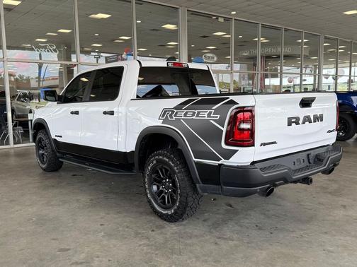 Bright White Clearcoat 2025 RAM 1500 Rebel