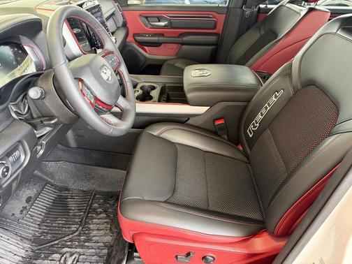 Bright White Clearcoat 2025 RAM 1500 Rebel