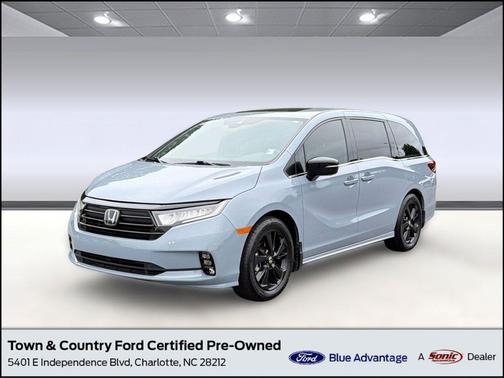 Sonic Gray Pearl 2024 Honda Odyssey Sport