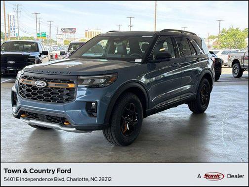 VAPOR BLUE 2026 Ford Explorer Tremor