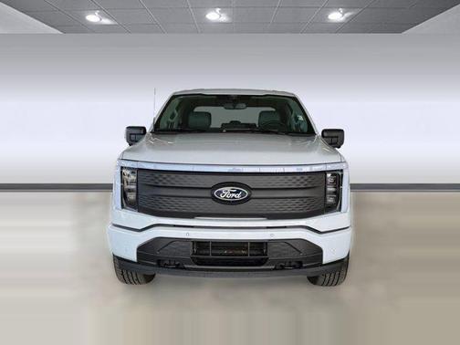 SPACE WHITE METALLIC 2025 Ford F-150 Lightning Flash