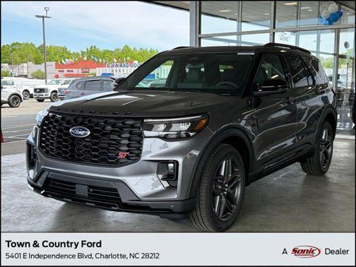 Carbonized Gray Metallic 2026 Ford Explorer ST