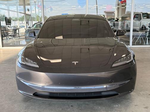 Stealth Grey 2025 Tesla Model 3 Long Range
