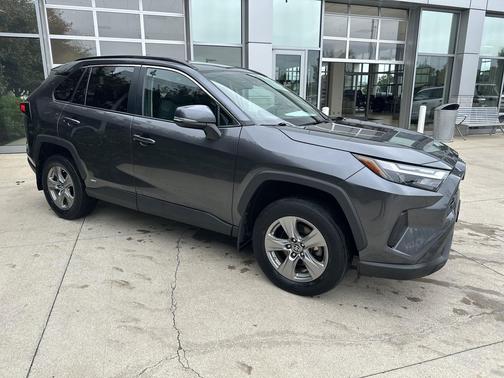 Magnetic Gray Metallic 2023 Toyota RAV4 Hybrid LE