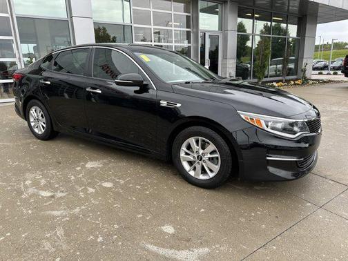 Ebony Black 2017 Kia Optima LX