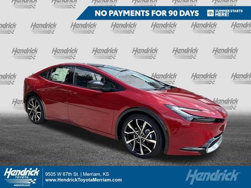 Supersonic Red 2026 Toyota Prius Plug-In Hybrid XSE Premium