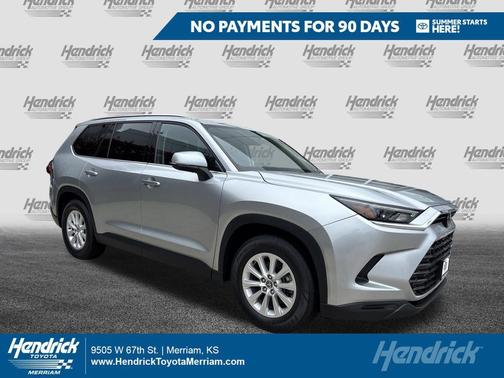 Celestial Silver Metallic 2025 Toyota Grand Highlander XLE