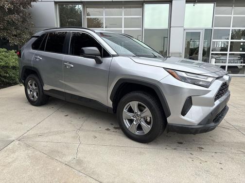 Silver Sky Metallic 2023 Toyota RAV4 Hybrid LE