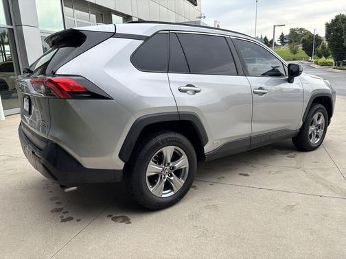 Silver Sky Metallic 2023 Toyota RAV4 Hybrid LE
