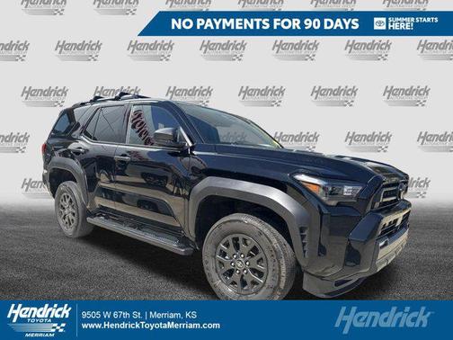 Black 2025 Toyota 4Runner SR5