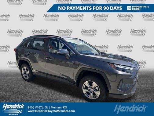 Magnetic Gray Metallic 2025 Toyota RAV4 Hybrid XLE