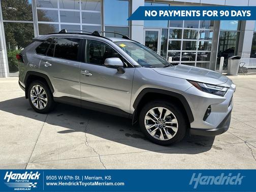 Silver Sky Metallic 2025 Toyota RAV4 XLE Premium