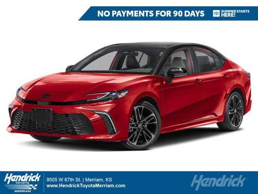 Supersonic Red w/Midnight Black Metallic Roof 2026 Toyota Camry XSE