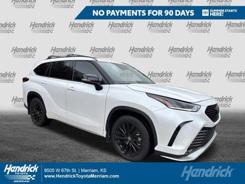 Wind Chill Pearl 2025 Toyota Highlander XSE