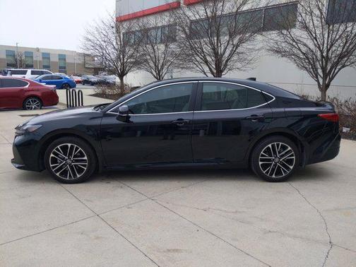 Midnight Black Metallic 2025 Toyota Camry XLE