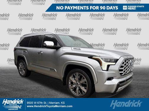Celestial Silver Metallic 2024 Toyota Sequoia Capstone