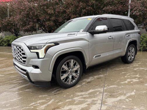 Celestial Silver Metallic 2024 Toyota Sequoia Capstone