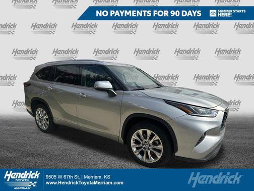 Celestial Silver Metallic 2024 Toyota Highlander Limited
