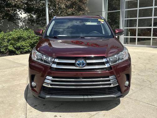 Ooh La La Rouge Mica 2017 Toyota Highlander Hybrid Platinum