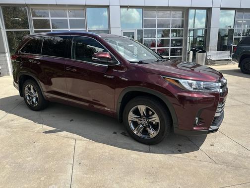 Ooh La La Rouge Mica 2017 Toyota Highlander Hybrid Platinum