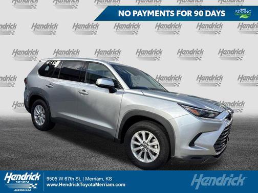 Celestial Silver Metallic 2025 Toyota Grand Highlander XLE